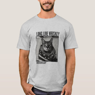 T-SHIRT WHISKY LONG LIVE - RÉFÉRENCE ROCKY A$AP