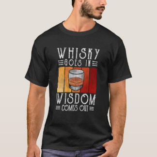 T-shirt Whisky Va Dans La Sagesse Sorte