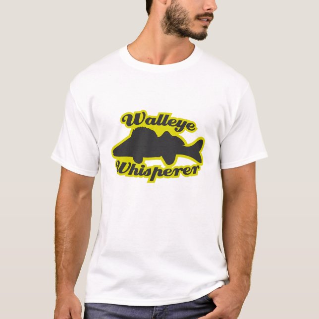 T-shirt Whisperer de brochets vairons (Devant)