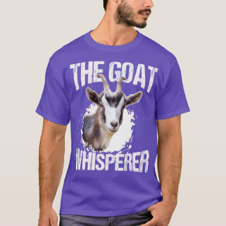 T-shirt Whisperer de chèvre drôle Amoureux de chèvre cadea