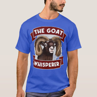 T-shirt Whisperer de chèvre Drôle Goat Lover Cadeaux fou