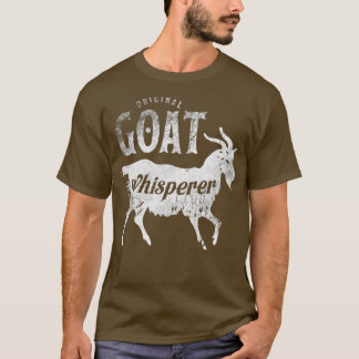 T-shirt Whisperer de chèvre original Drôle mignon cadeau d