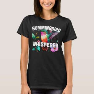 T-shirt Whisperer de colibri mignon T-Shi de colibri