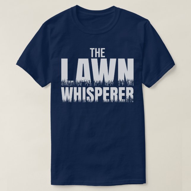 T-shirt Whisperer de la pelouse (Design devant)