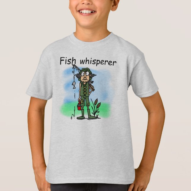 T-shirt Whisperer de poissons (Devant)