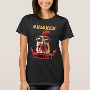 T-shirt Whisperer de poulet Funny Chicken Lover Fa
