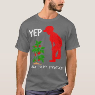 T-shirt Whisperer de tomates pour jardiniers amateurs et t