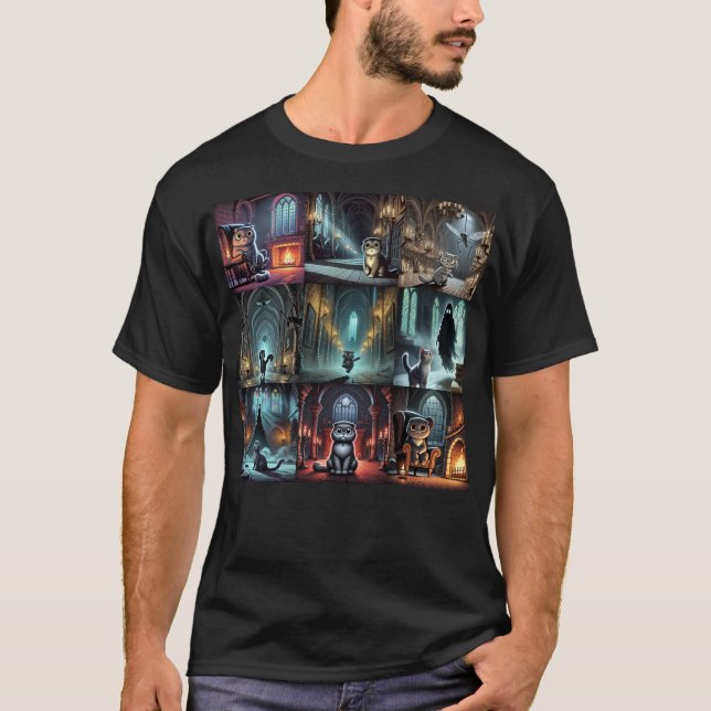 T-shirt Whispers of the Dark Castle (Devant)