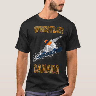 T-shirt Whistler Canada Extreme Sports Black Diamond Snowd