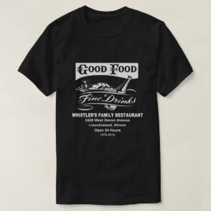 T-shirt Whistler's Family Restaurant, Lincolnwood, ILL