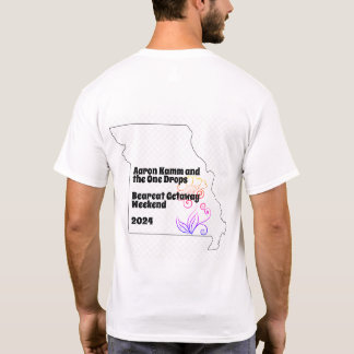 T-shirt White Bearcat Getaway 2024 - AK1D