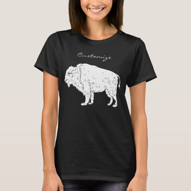 T-shirt White Buffalo Thunder_cove (Devant)