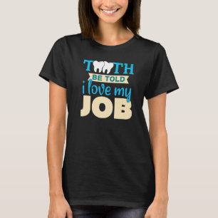 T-shirt White Clean Teeth Dentiste Docteur 3