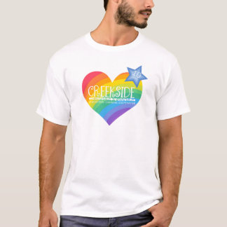T-shirt white creekside logo