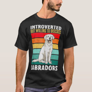 T-shirt White Labrador Retriever Introduction White Lab
