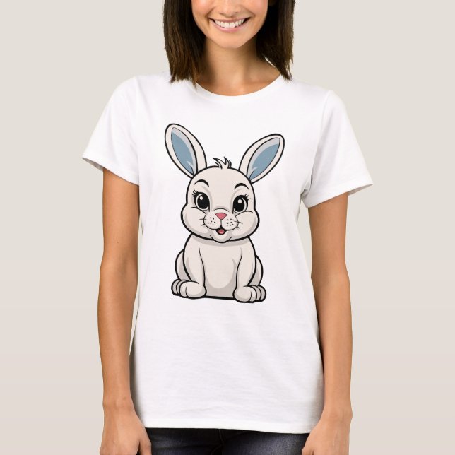 T-shirt White Rabbit (Devant)