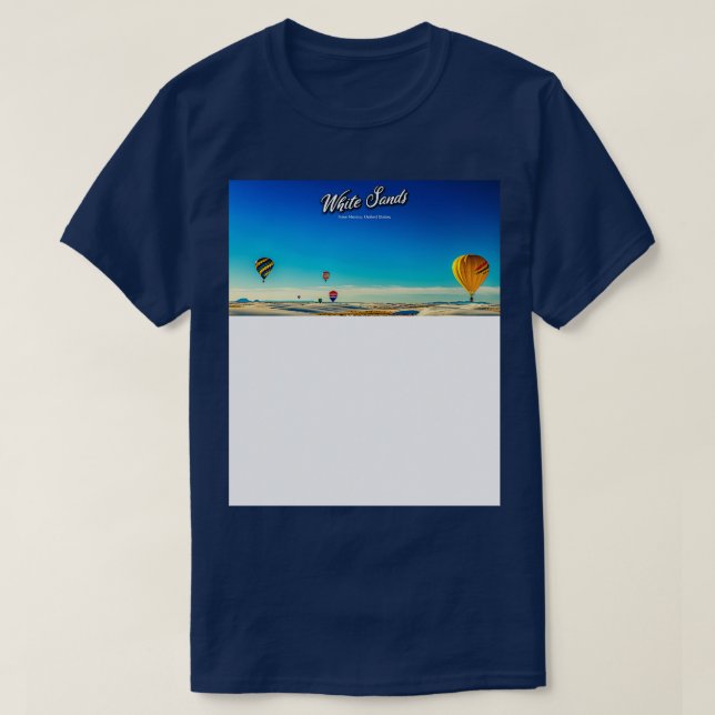 T-shirt White Sands Hot Air Balloon Invitational 13 (Design devant)
