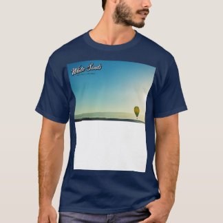 T-shirt White Sands Hot Air Balloon Invitative 3