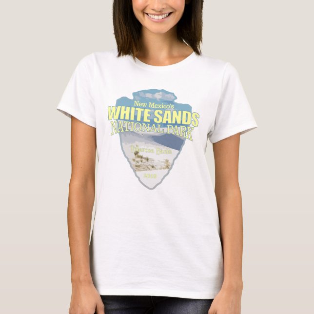 T-shirt White Sands NP (flèche) (Devant)