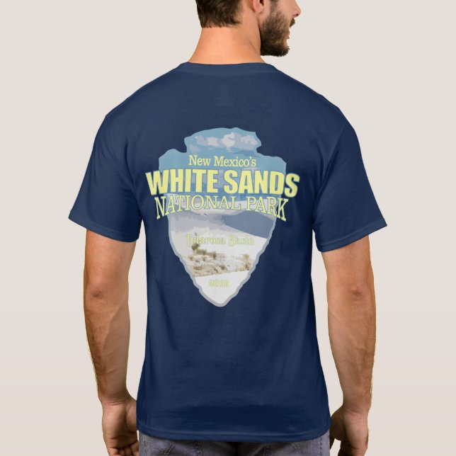 T-shirt White Sands NP (flèche) (Dos)