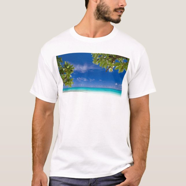 T-shirt White sandy beach, Okinawa (Devant)