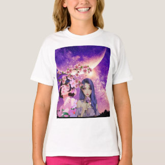 T-shirt White shirt design princess 