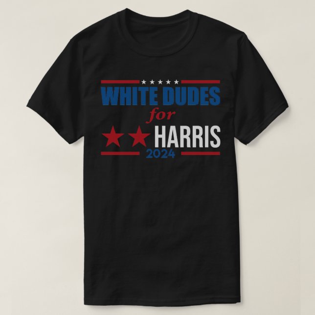 T-shirt WhiteDudesForKamala 1 (Design devant)
