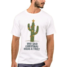 " Who said Christmas needs a tree?