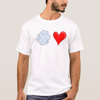 T-shirt Whooshing Love Tee