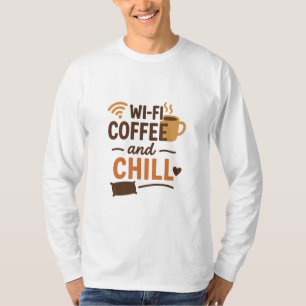 T-shirt Wi-Fi, café et frisson