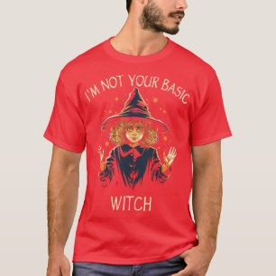 T-shirt Wicca Je ne suis pas votre sorcière de base