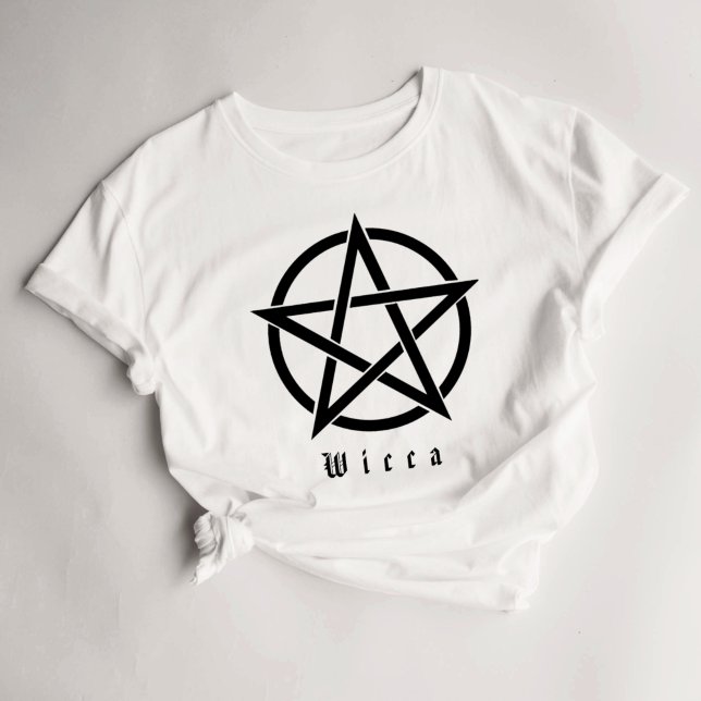 T-shirt Wicca Pentagram Wiccan (Créateur téléchargé)