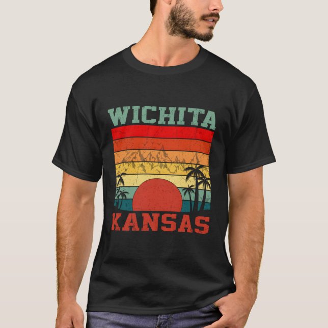 T-shirt Wichita Kansas (Devant)