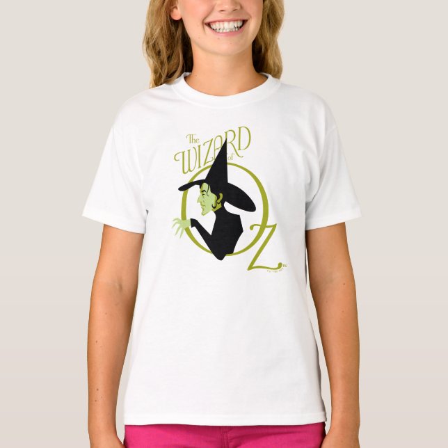 T-shirt Wicked Witch™ L'Assistant Du Logo Oz™ (Devant)