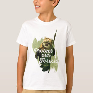 T-shirt Wicket Endor Graphic - "Protégez nos forêts"