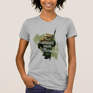 T-shirt Wicket Endor Graphic - "Protégez nos forêts"