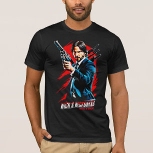 T-shirt Wick's Reckoning : La vengeance arrive