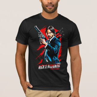 T-shirt Wick's Reckoning : La vengeance arrive