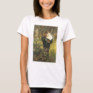 T-shirt Widower par Tissot, Vintage de l'art du Portrait d