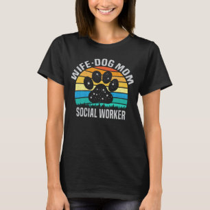 T-shirt Wife Dog Maman Worker Funny Dog Poison Lover