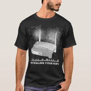 T-shirt wifitheifblack