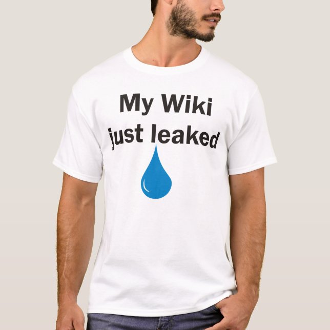 T-shirt WikiLeak 1 (Devant)
