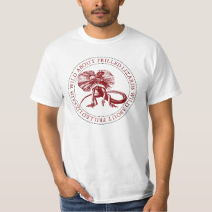 T-shirt Wild À propos des lézards frits