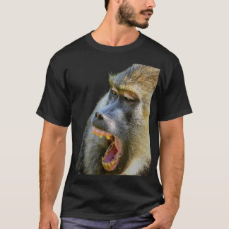 T-shirt Wild and Bold – Baboon Printed Shirt