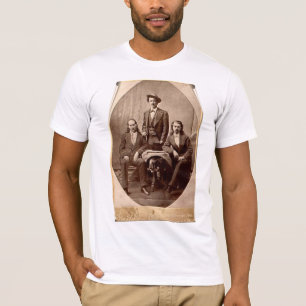 T-shirt Wild Bill Hickok - le Texas Jack - Buffalo Bill