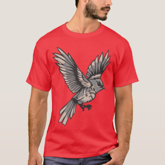T-shirt Wild Bird Flying rétro vintage