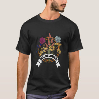 T-shirt wild flower Graphic Present