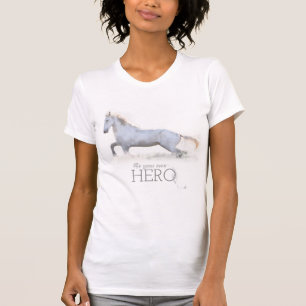 T-shirt Wild Mustang- Survivant "Soyez votre propre héros"