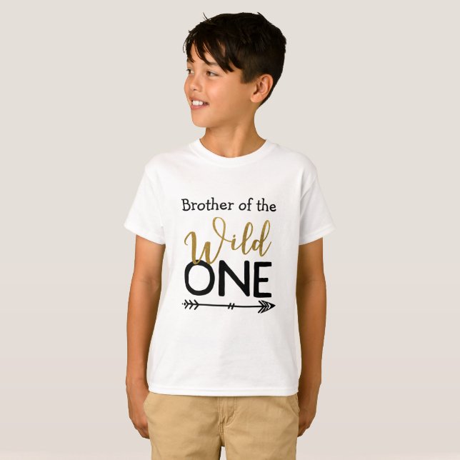 T-shirt Wild One Brother (Devant entier)