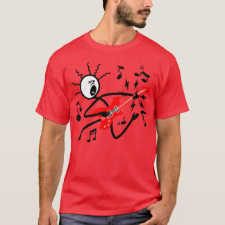 T-shirt Wild Rock guitarist gift
